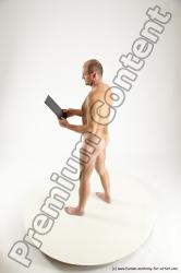 Nude Daily activities Man White Standing poses - ALL Slim Short Brown Standing poses - simple Multi angles poses Realistic